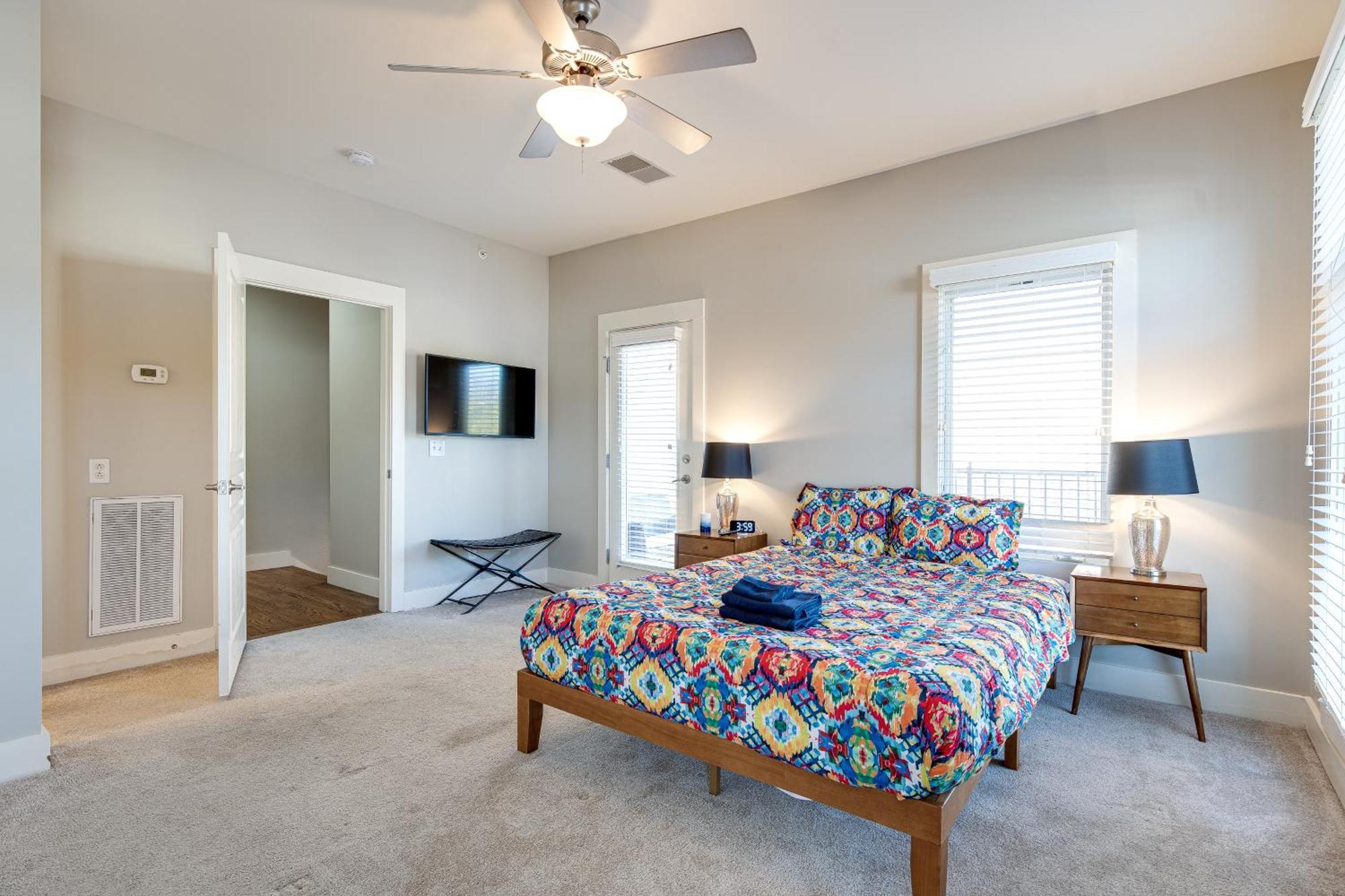 Nashville Condo - Near Music Row- Private Balcony Eksteriør bilde