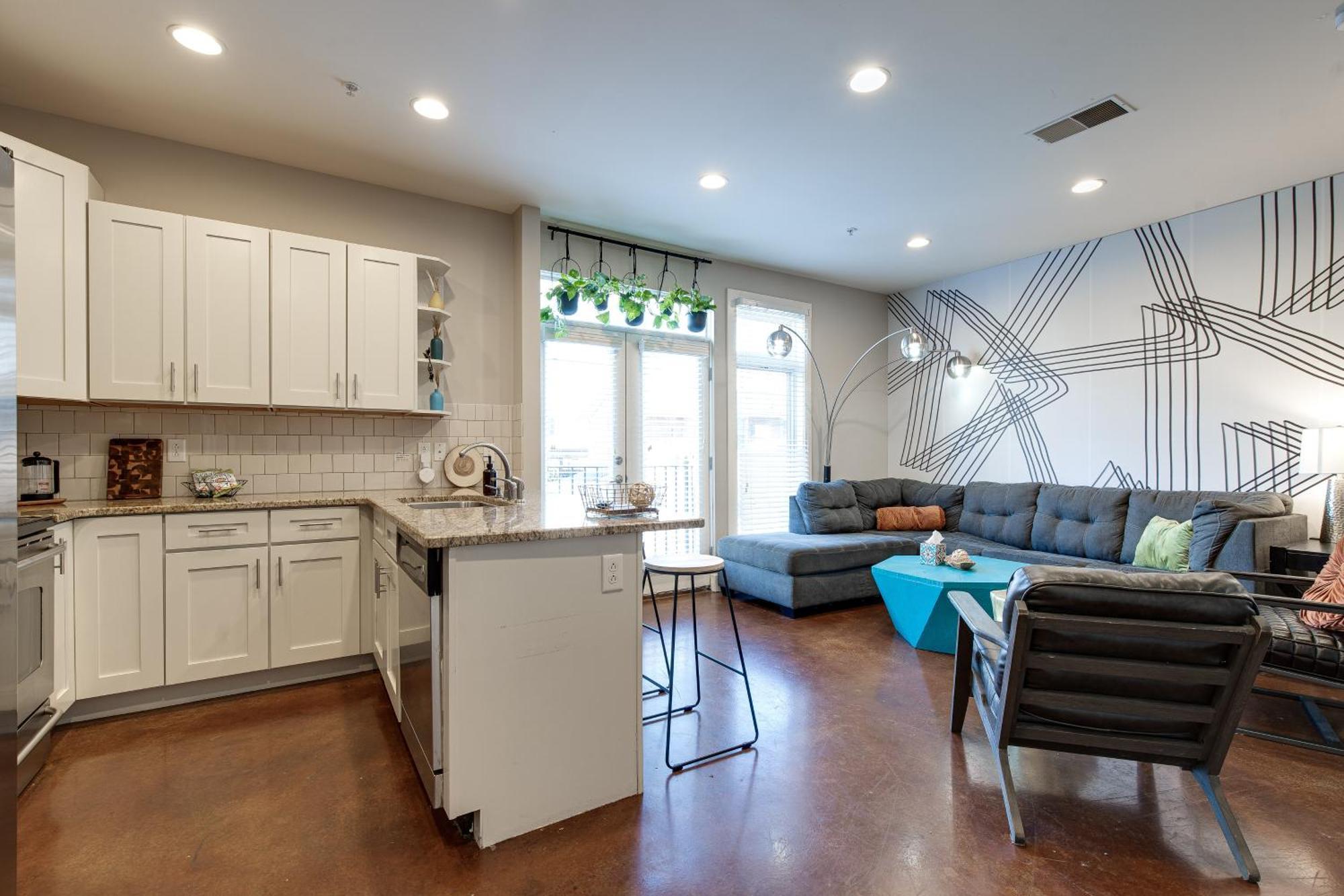 Nashville Condo - Near Music Row- Private Balcony Eksteriør bilde