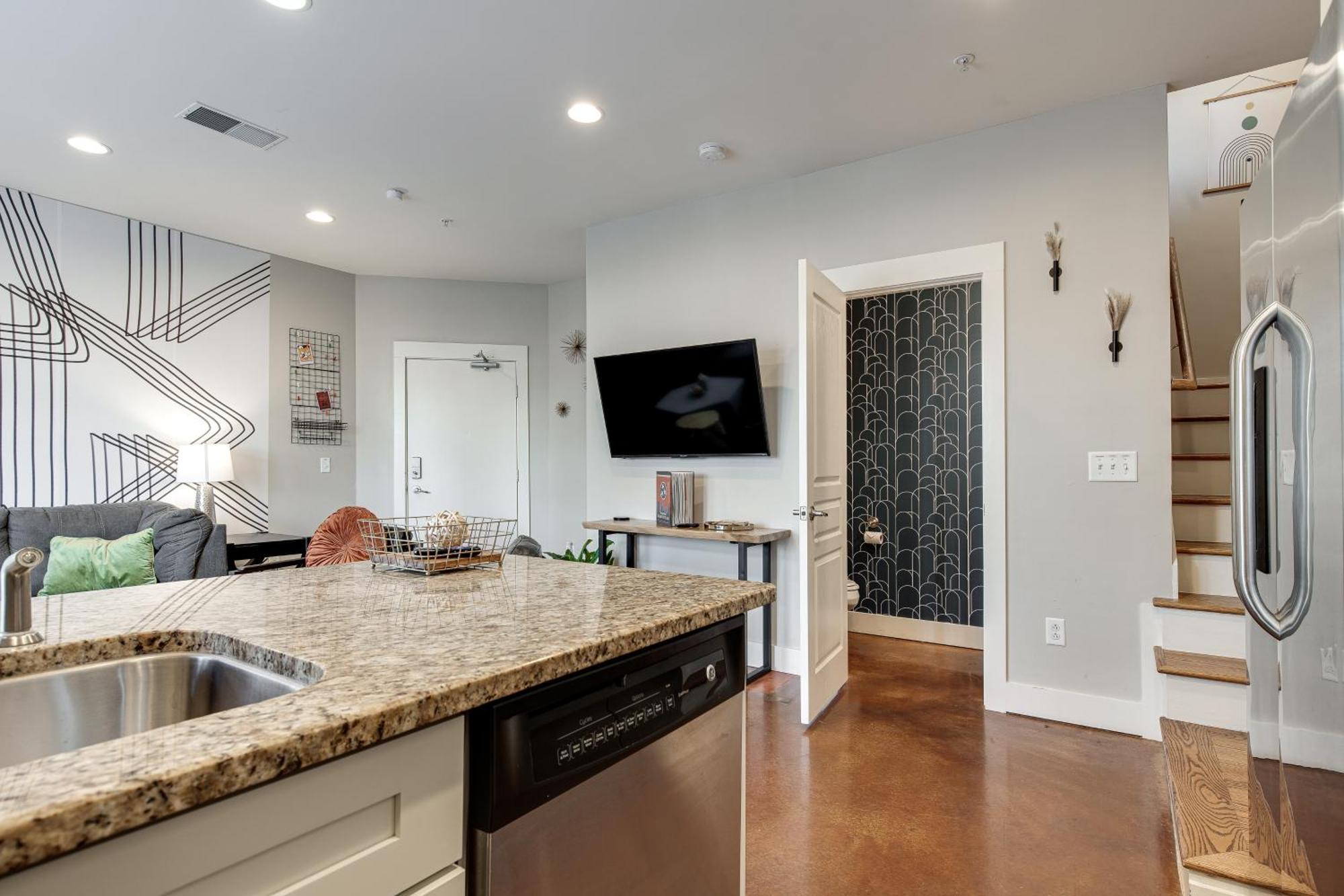 Nashville Condo - Near Music Row- Private Balcony Eksteriør bilde